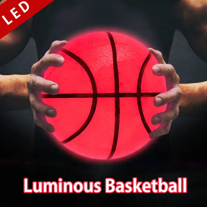 🏀 LED Basketball - Light Up Bright Streetball Classic Size 7