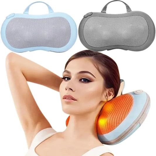 Heat Relax™️ Electric Heated Massage Pillow🌟💆‍♂️
