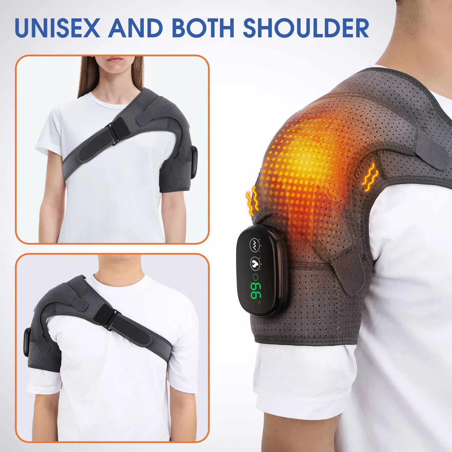 🔥 Electric Heating Therapy Shoulder Brace 🤲