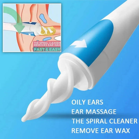 👂 Spiral Ear Oil Remover - Portable and Safe