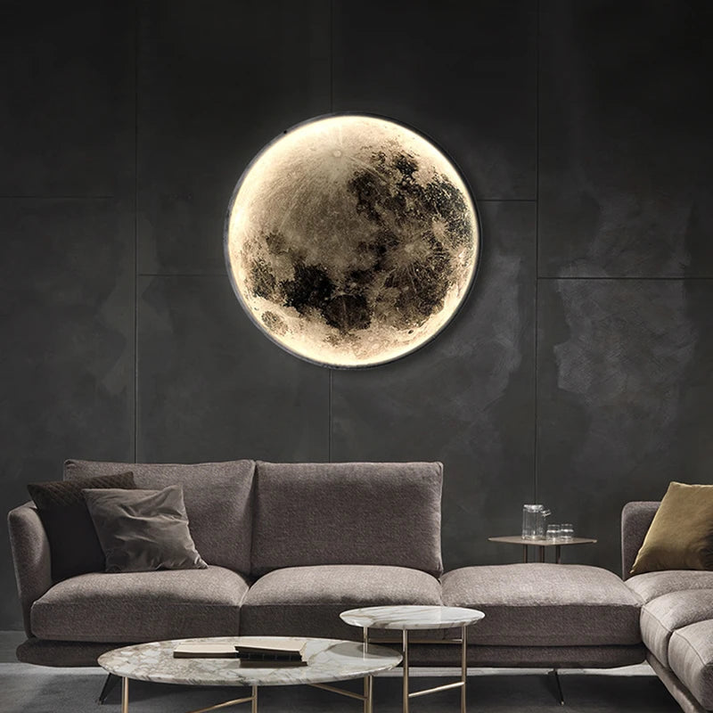 Pro Life Essentials™ 🌕 Lunar Glow Wall-Mounted Moon Lamp 🌙