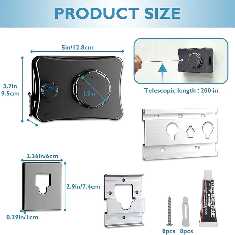 🌟 PRO LIFE ESSENTIALS™ Retractable Clothesline