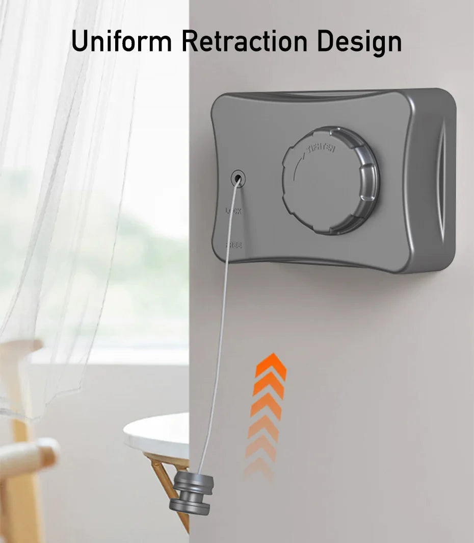 🌟 PRO LIFE ESSENTIALS™ Retractable Clothesline