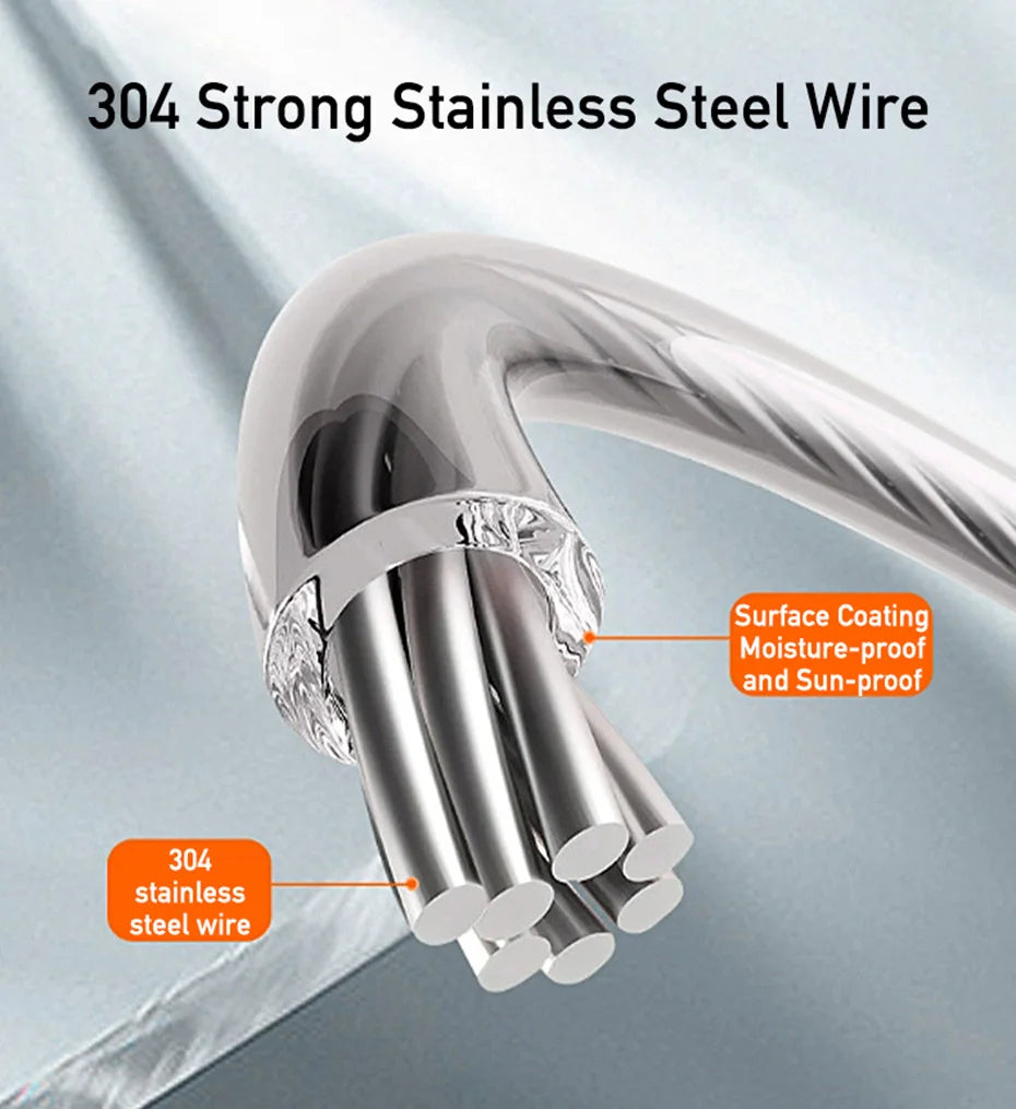 🌟 PRO LIFE ESSENTIALS™ Retractable Clothesline