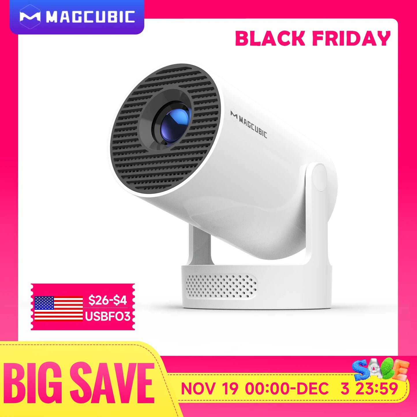 ✨ PRO LIFE ESSENTIALS HY300 Pro+ Smart Projector