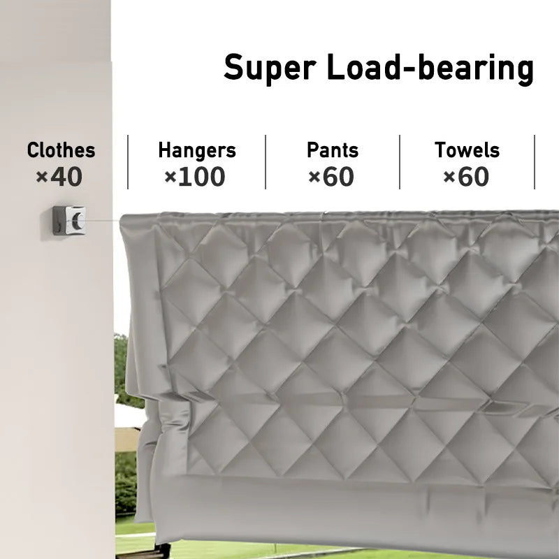 🌟 PRO LIFE ESSENTIALS™ Retractable Clothesline