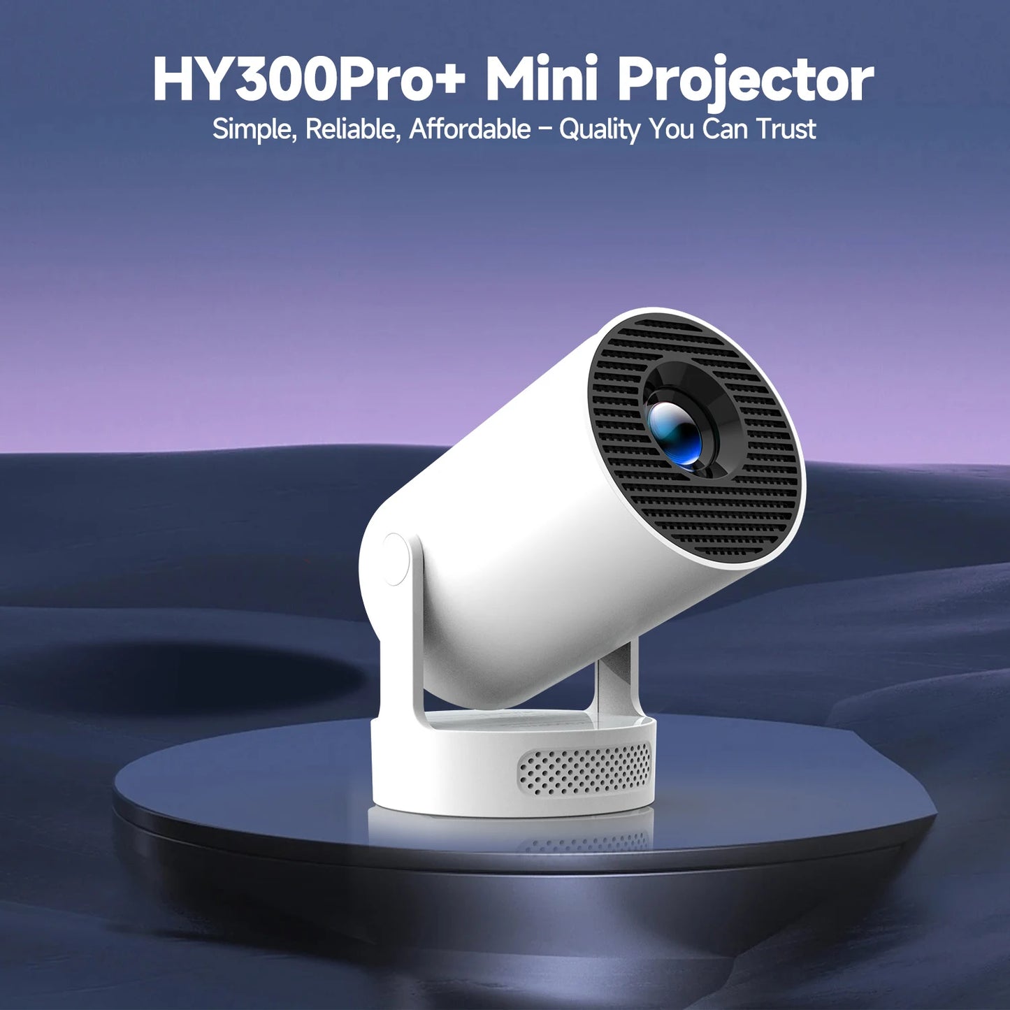 ✨ PRO LIFE ESSENTIALS HY300 Pro+ Smart Projector